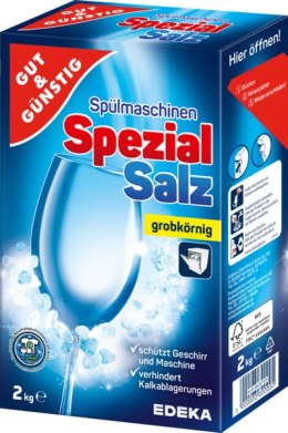 Niemiecka Sól do zmywarki G&G Spezial Salz 2kg