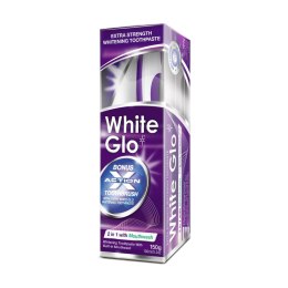 WHITE GLO 2in1 wybielająca pasta + szczoteczka