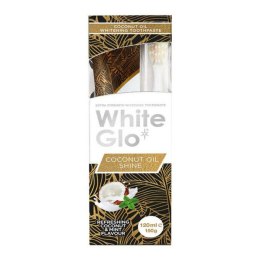 White Glo Coconut Oil Shine pasta + szczoteczka