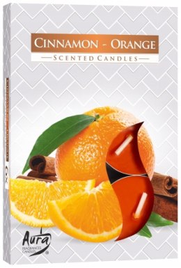 Podgrzewacze zapachowe Cynamon - Pomarańcza 6szt